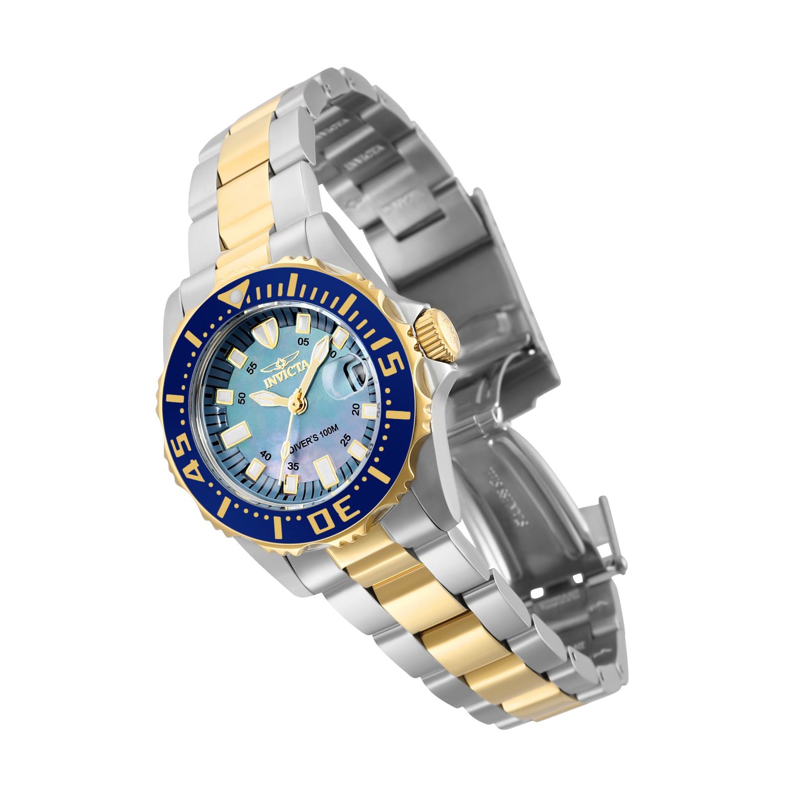 RELOJ  PARA MUJER INVICTA PRO DIVER 2961 - ACERO DORADO