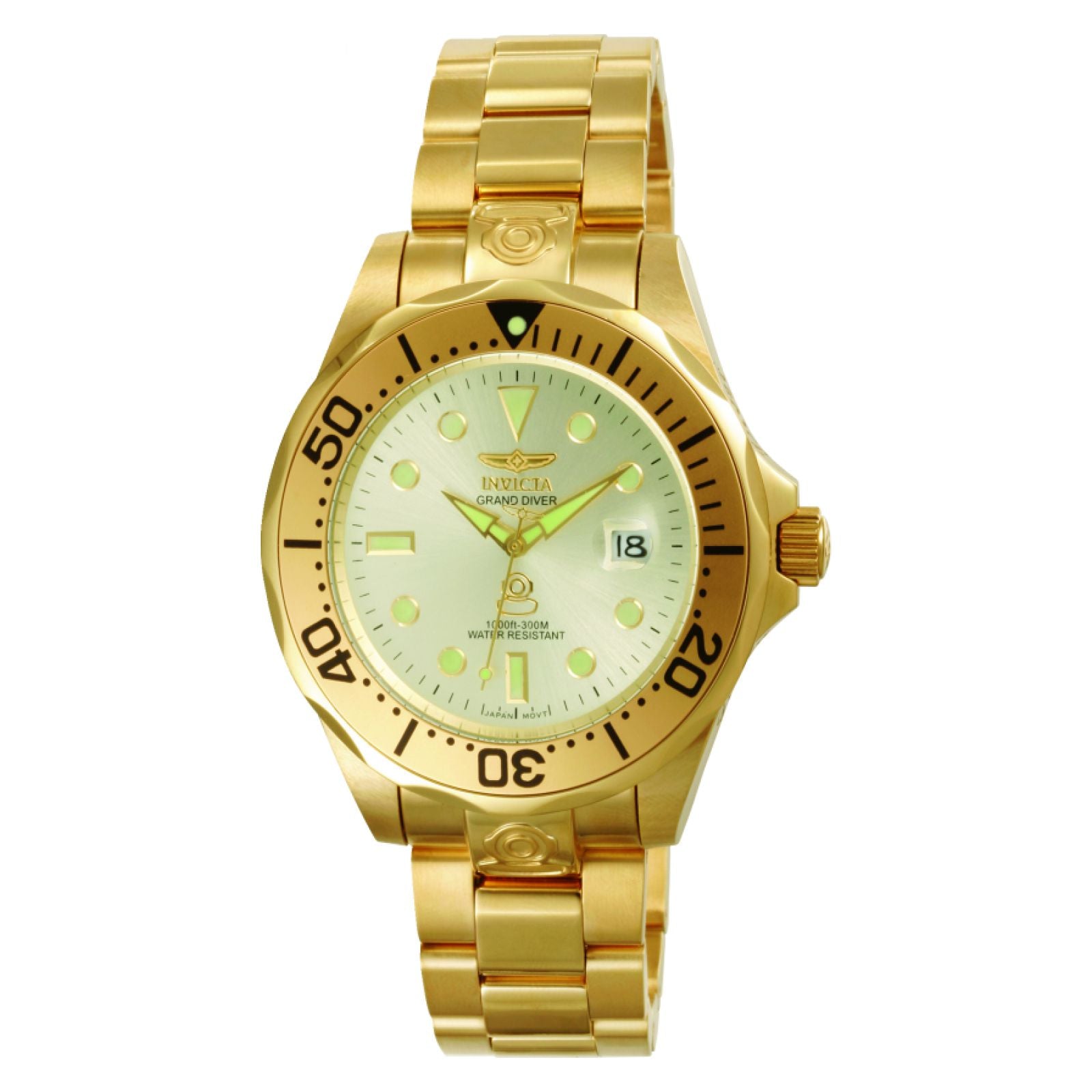 RELOJ  PARA HOMBRE INVICTA PRO DIVER 3051 - ORO