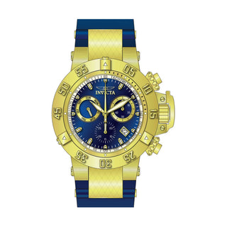 RELOJ DEPORTIVO PARA HOMBRE INVICTA SUBAQUA 5515 - AZUL, ORO