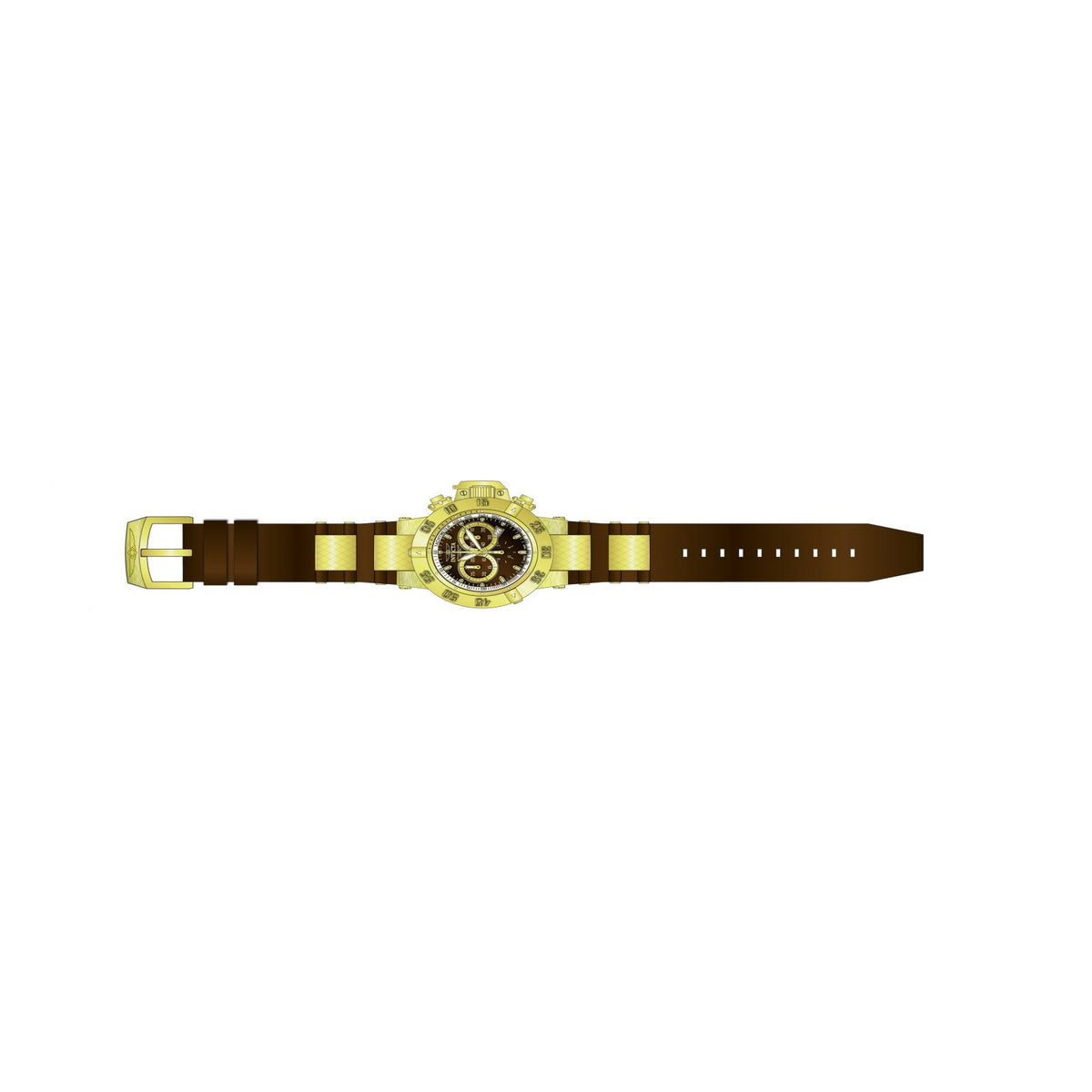 RELOJ  PARA HOMBRE INVICTA SUBAQUA 5516 - ORO MARRÓN