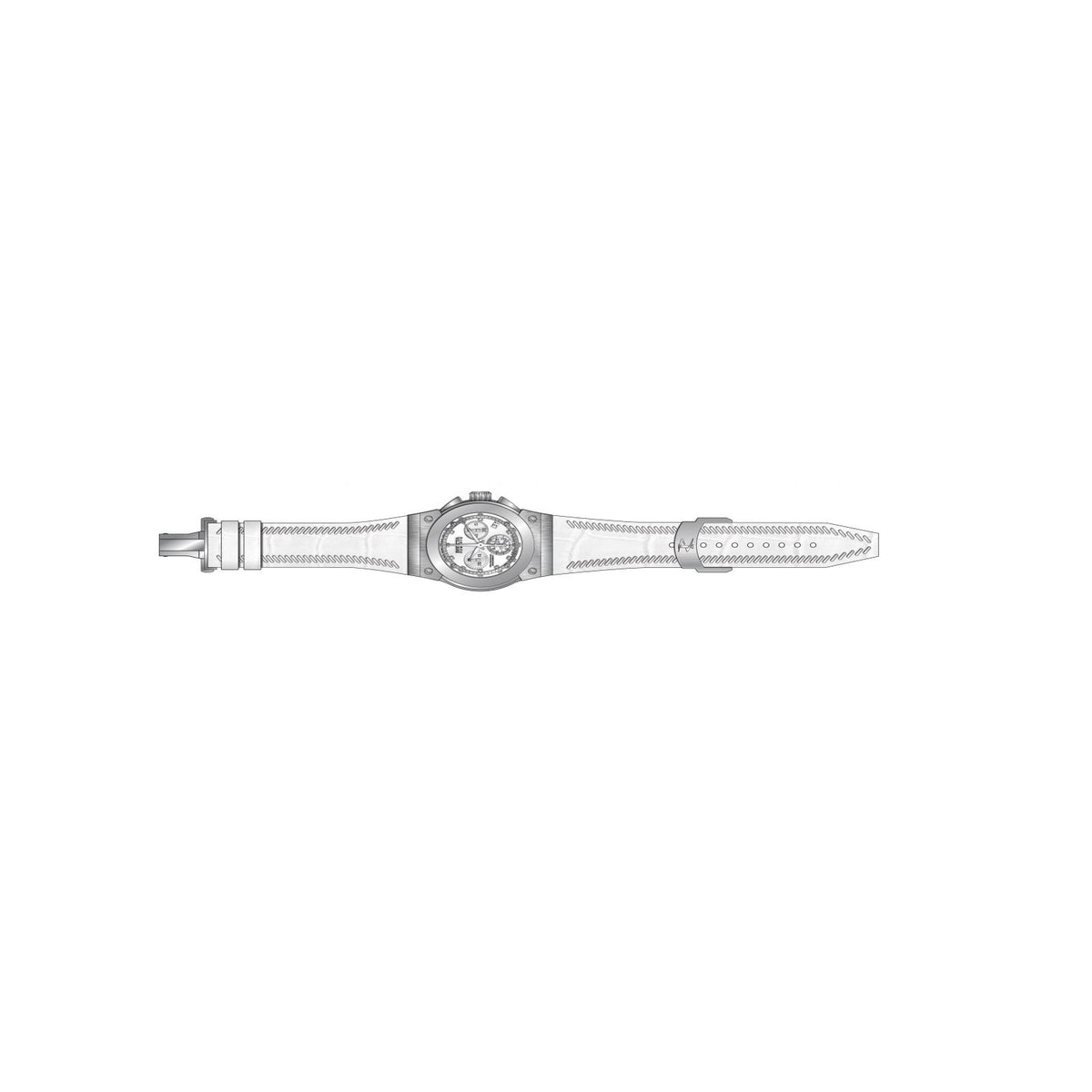 RELOJ CLÁSICO PARA MUJER INVICTA AKULA 5564 - BLANCO