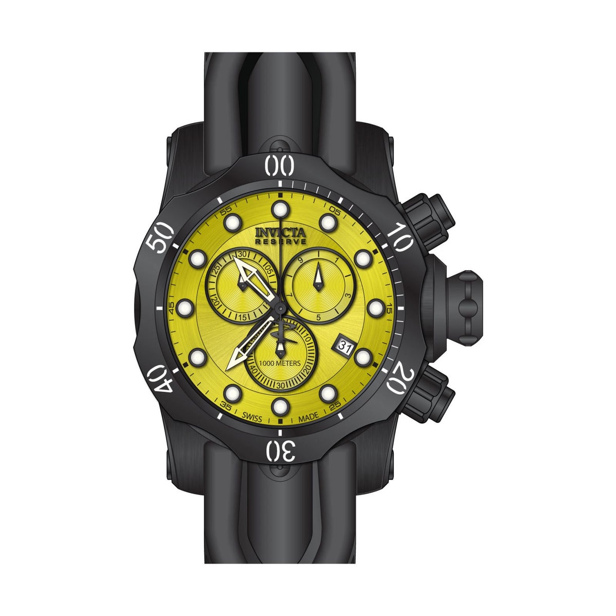 RELOJ DEPORTIVO PARA HOMBRE INVICTA VENOM 5736 - NEGRO