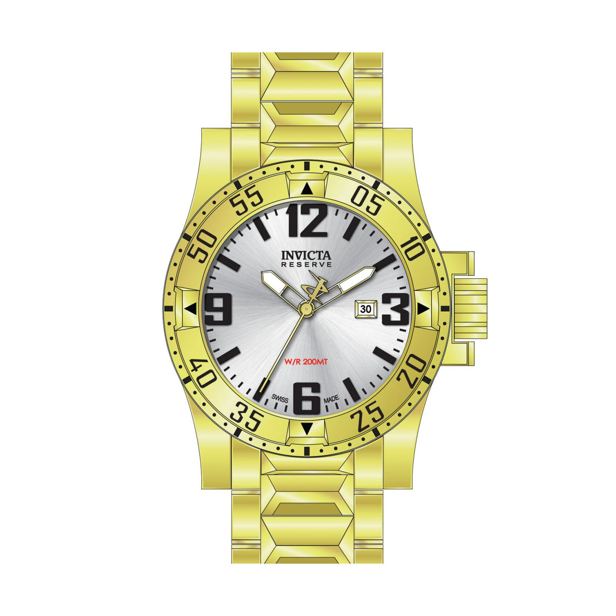 RELOJ  PARA HOMBRE INVICTA EXCURSION 6249 - ORO