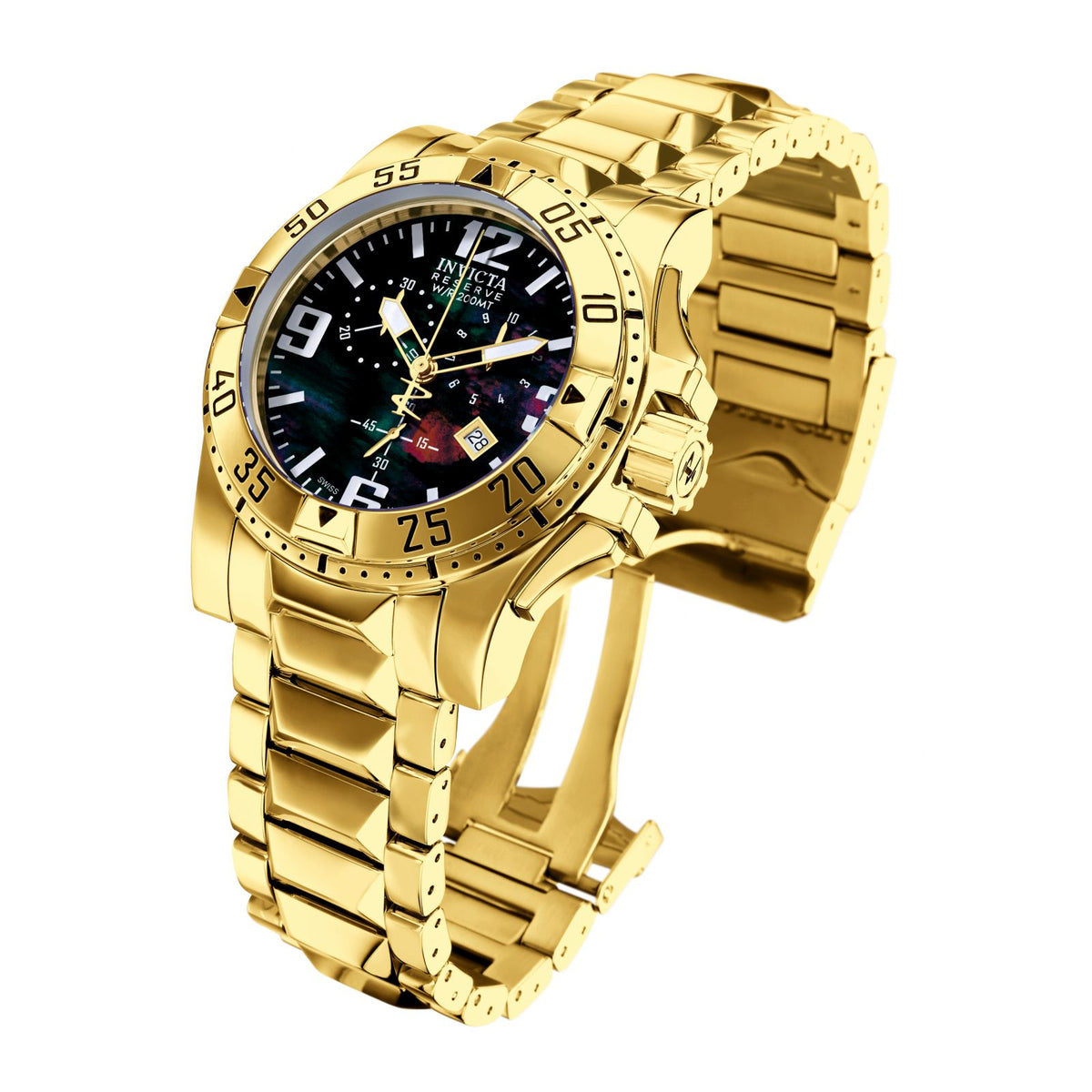 RELOJ  PARA HOMBRE INVICTA EXCURSION 6256 - ORO