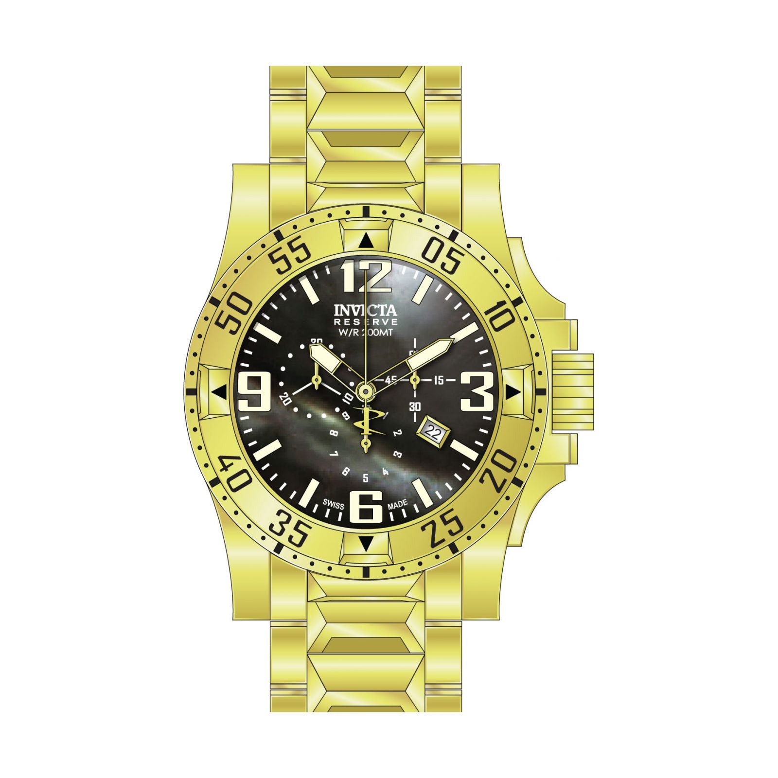 Reloj invicta reserve online excursion