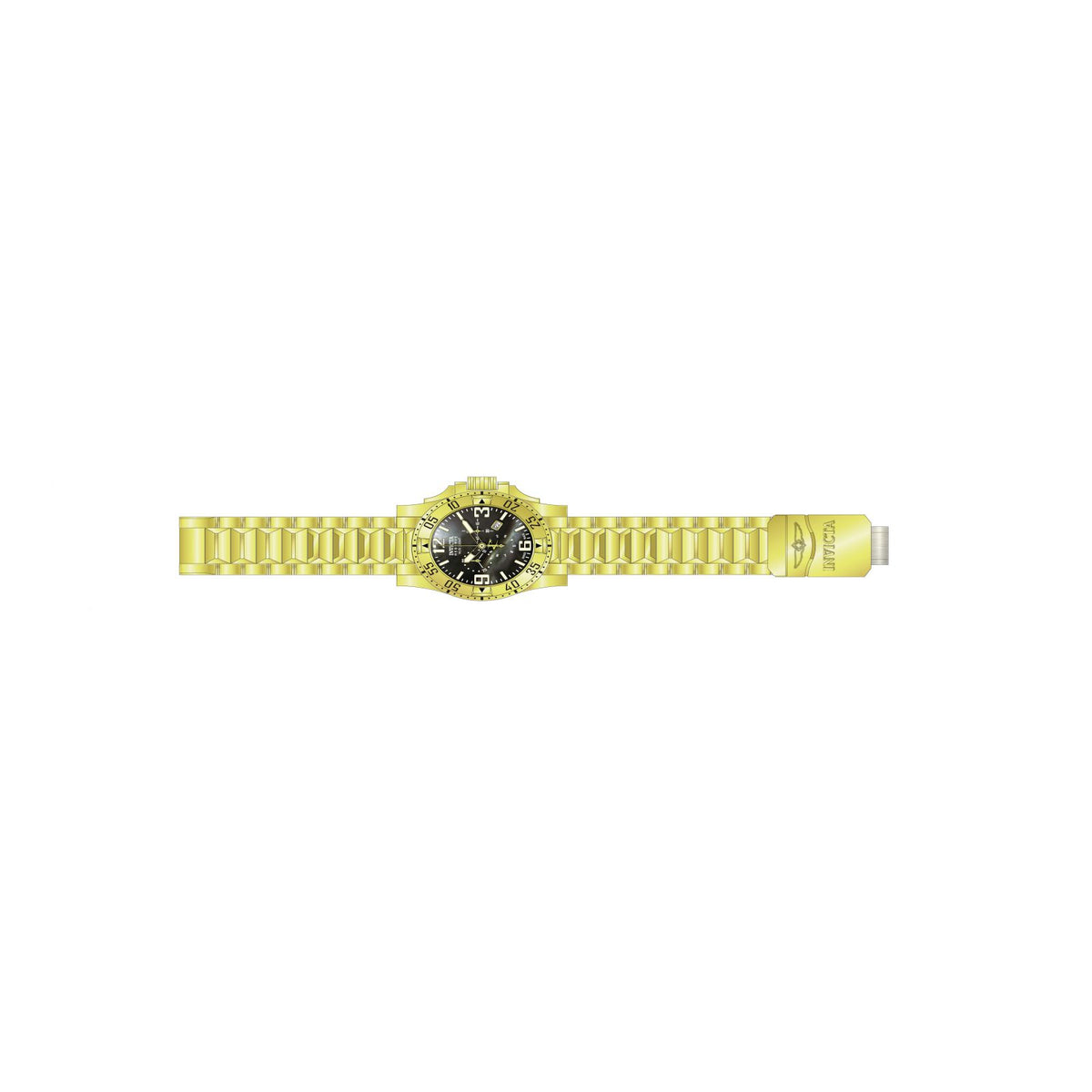 RELOJ  PARA HOMBRE INVICTA EXCURSION 6256 - ORO