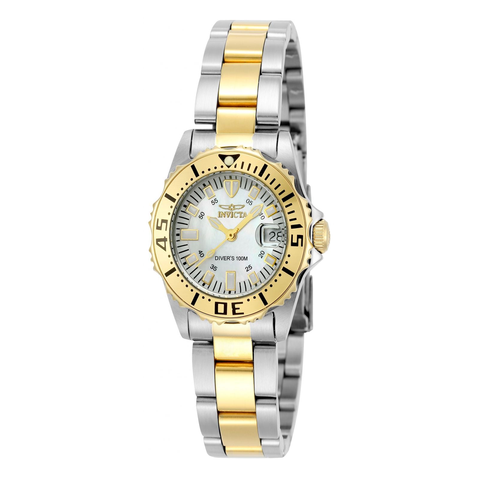 RELOJ  PARA MUJER INVICTA PRO DIVER 6895 - BLANCO