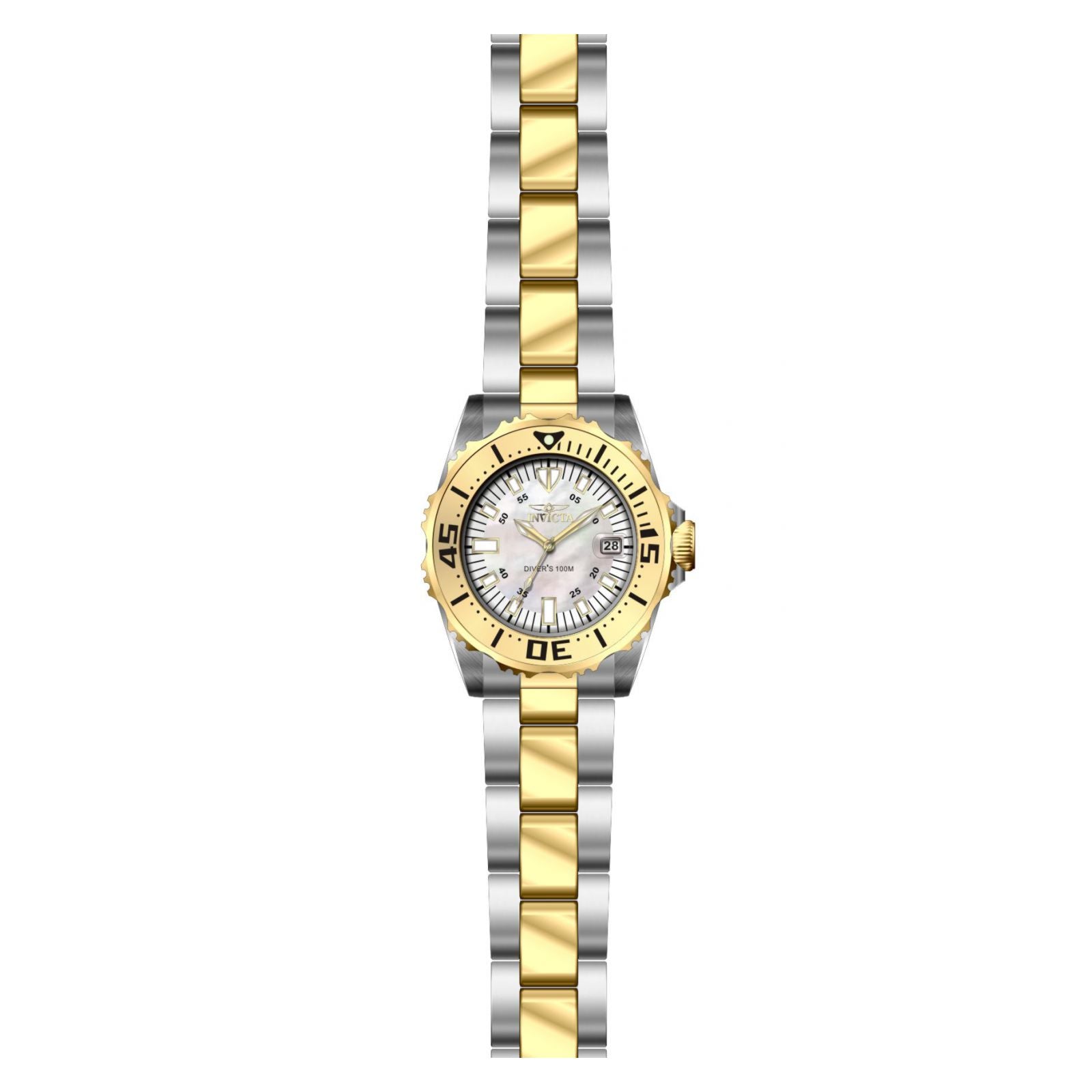RELOJ  PARA MUJER INVICTA PRO DIVER 6895 - BLANCO