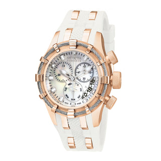 RELOJ  PARA MUJER INVICTA BOLT 6951 - ORO ROSA, BLANCO