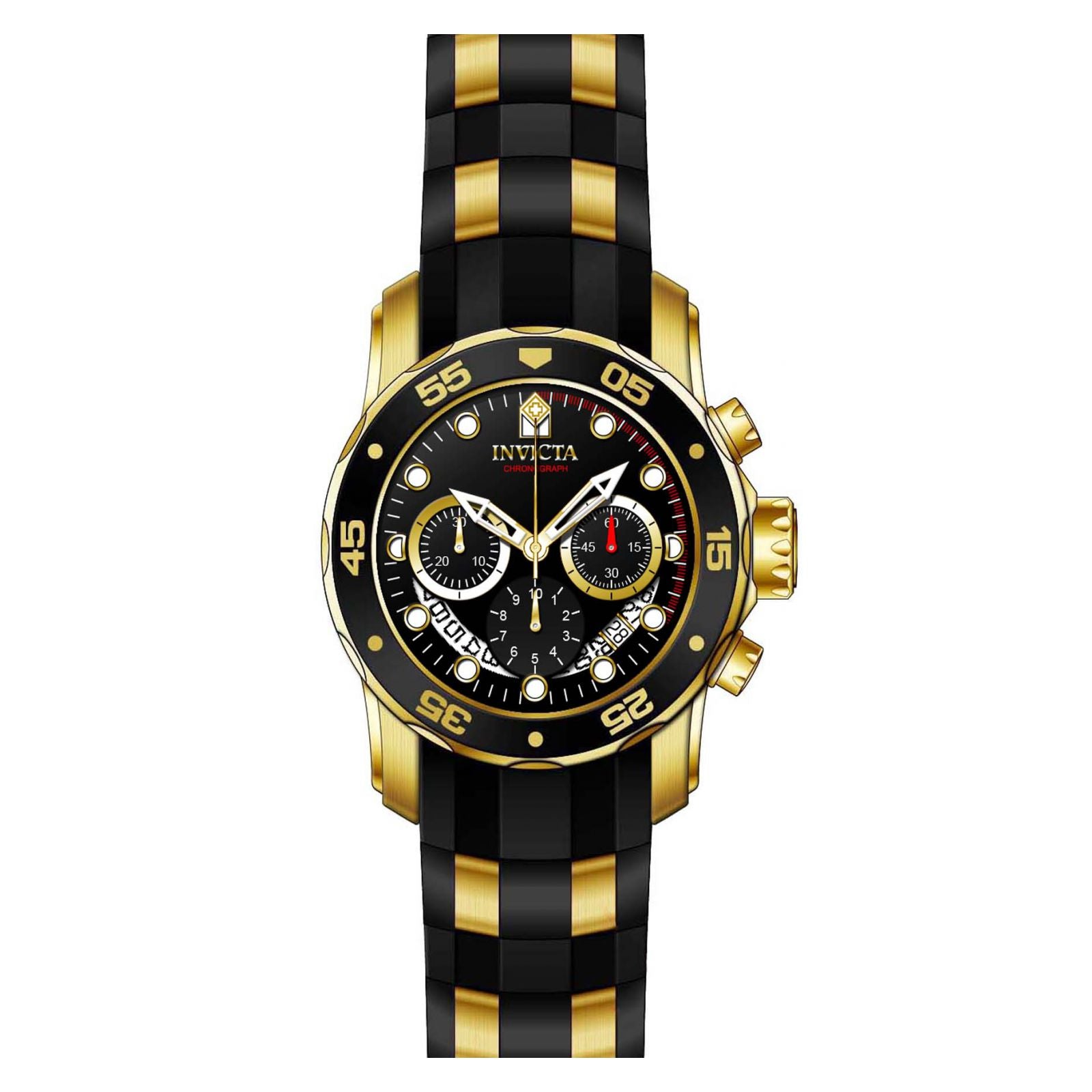 RELOJ DEPORTIVO PARA HOMBRE INVICTA PRO DIVER 6981 - DORADO