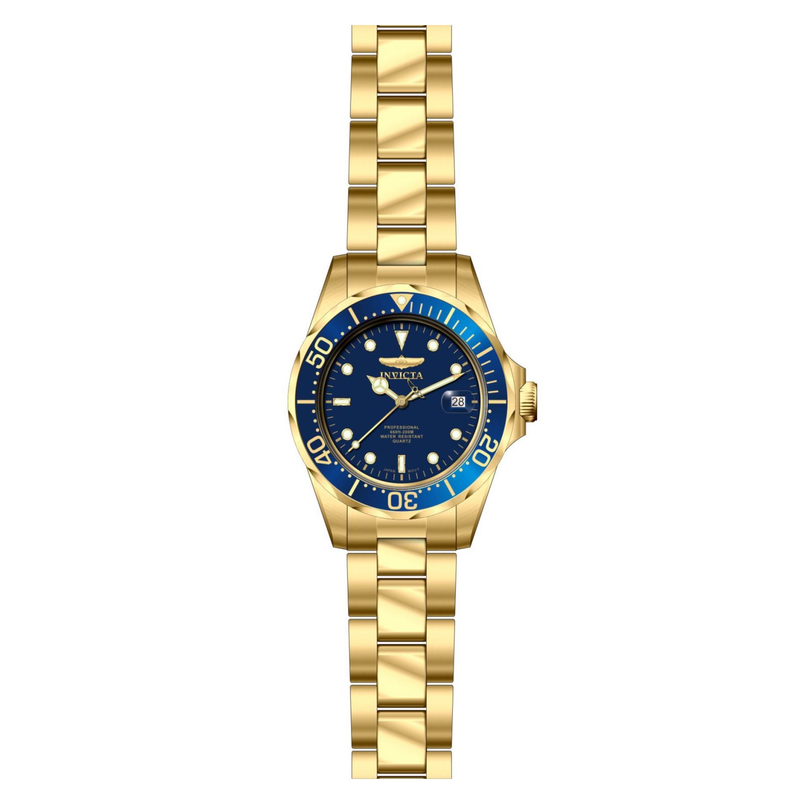 RELOJ  PARA HOMBRE INVICTA PRO DIVER 8937 - DORADO