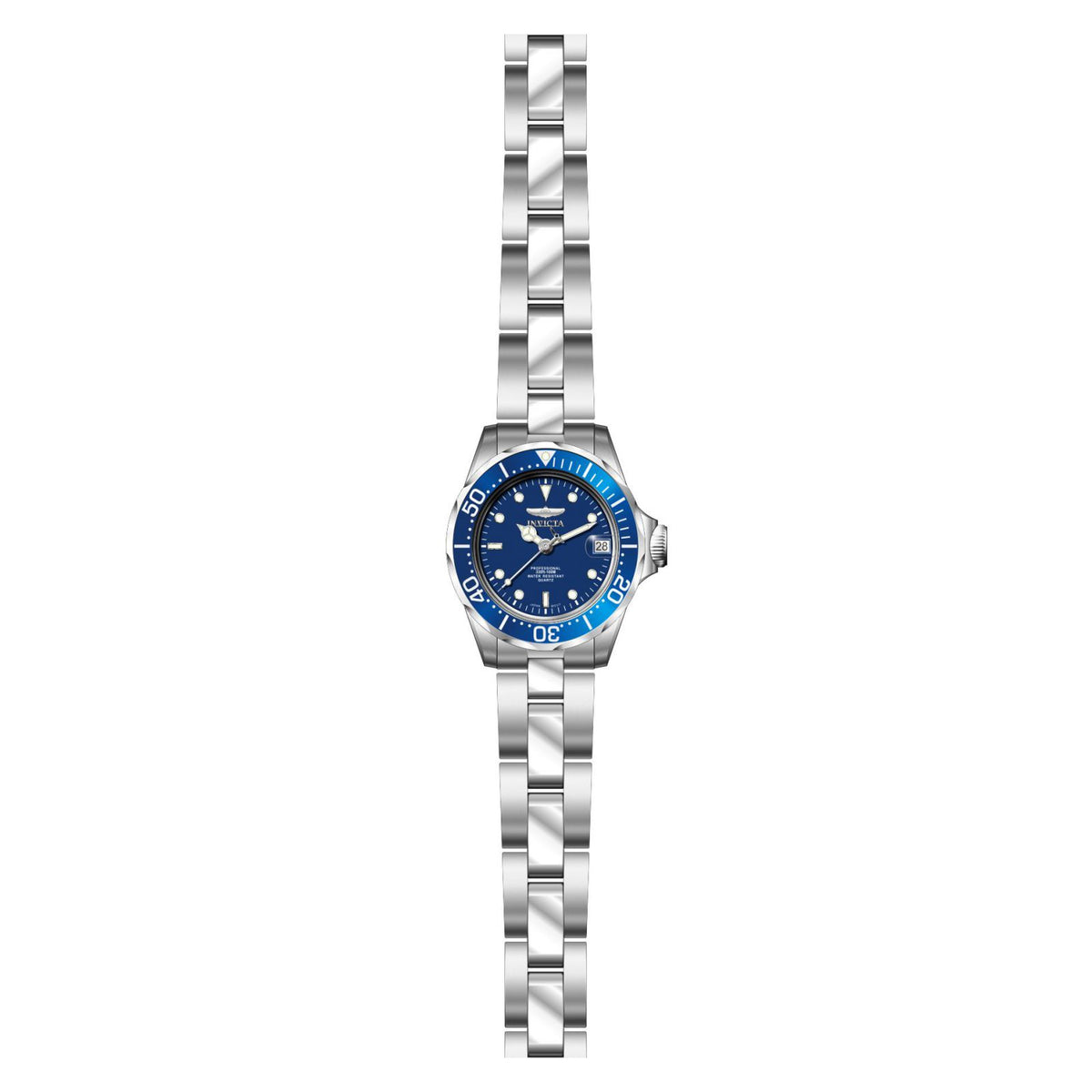 RELOJ  PARA MUJER INVICTA PRO DIVER 9177 - PLATEADO