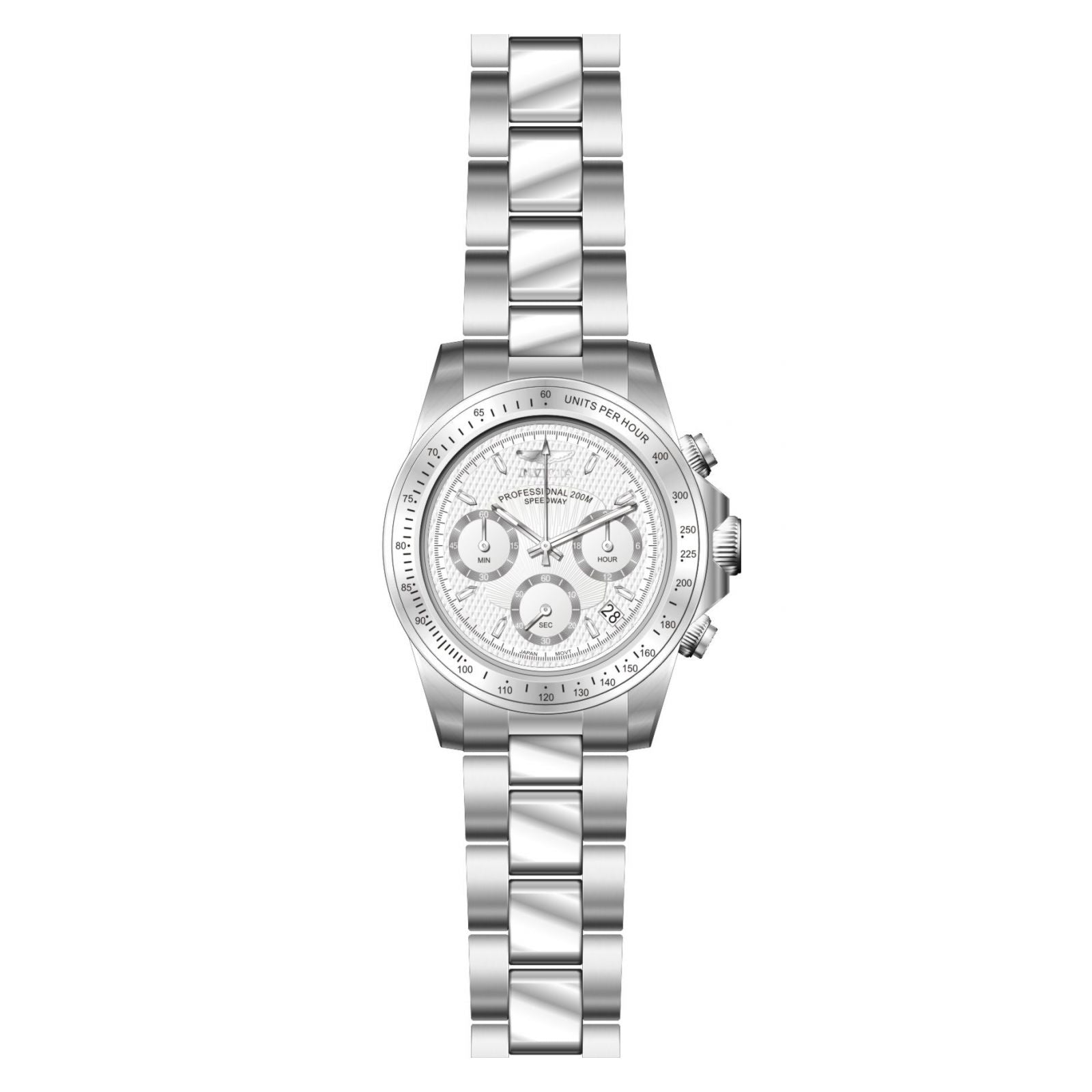 RELOJ  PARA HOMBRE INVICTA SPEEDWAY 9211 - PLATEADO