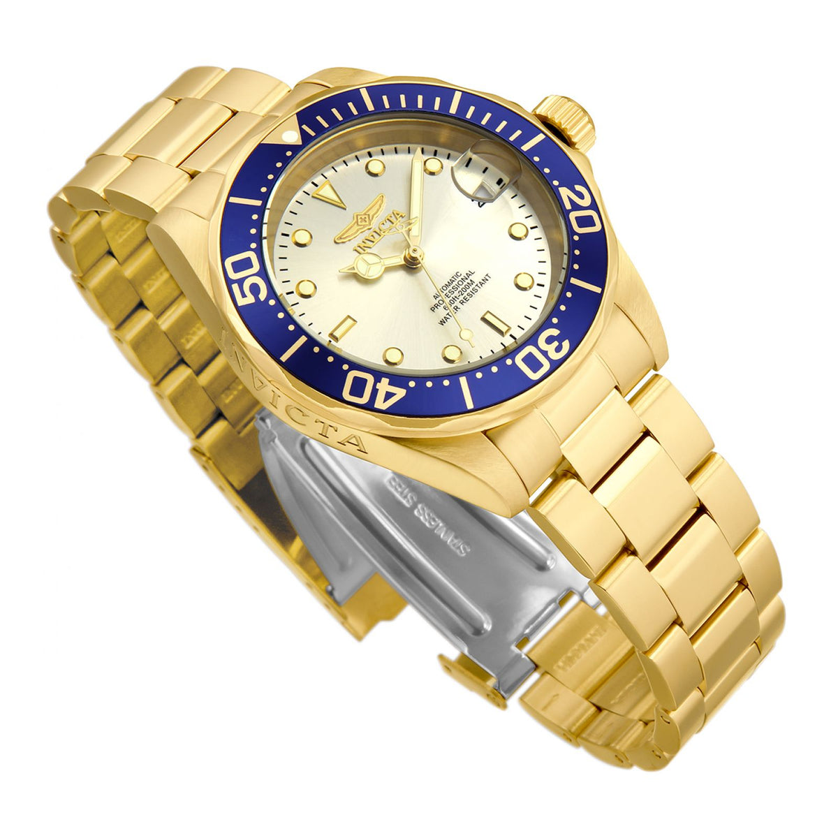 RELOJ  PARA HOMBRE INVICTA PRO DIVER 9743 - CHAMPÁN