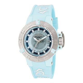 RELOJ DEPORTIVO PARA MUJER INVICTA SUBAQUA 10108 - BLANCO, AZUL CLARO