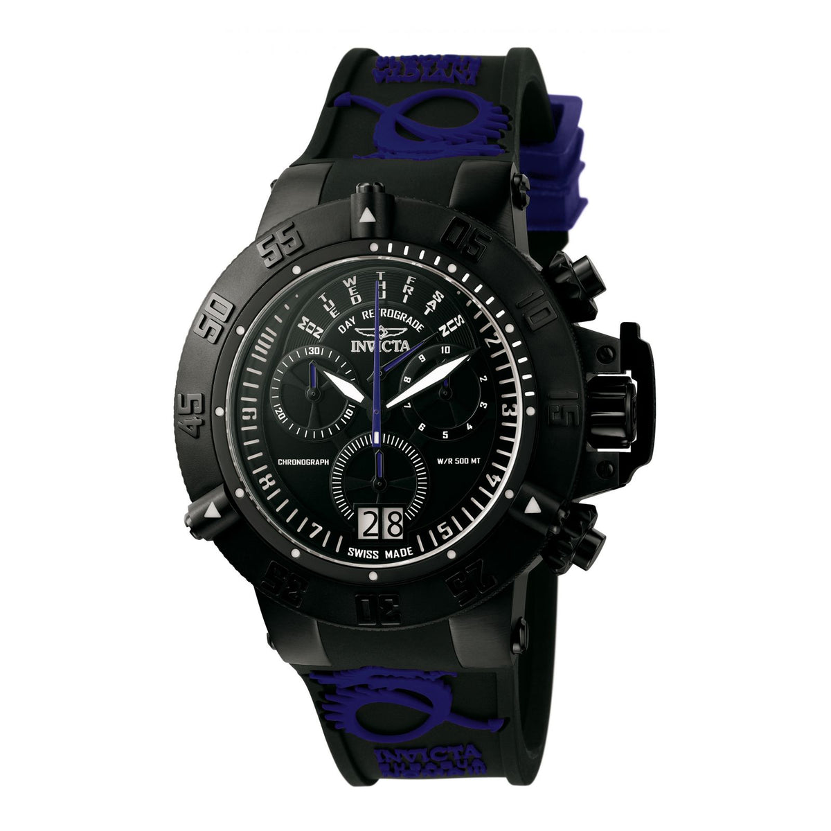 RELOJ DEPORTIVO PARA HOMBRE INVICTA SUBAQUA 10186 - AZUL NEGRO