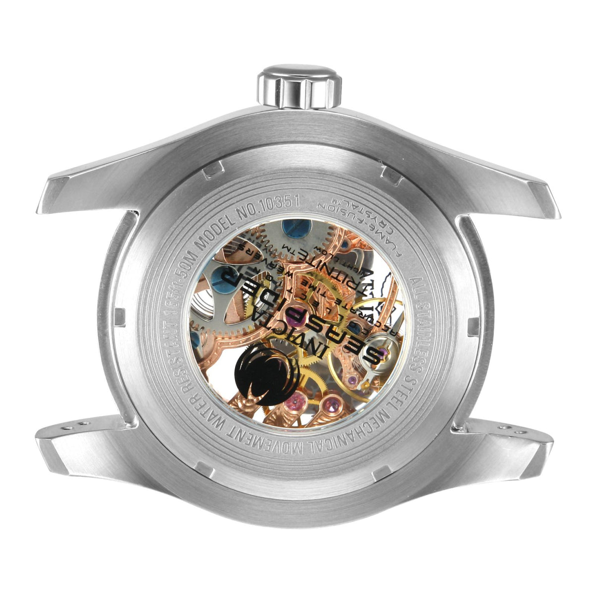 RELOJ  PARA HOMBRE INVICTA SEA SPIDER 10351 - ACERO NEGRO