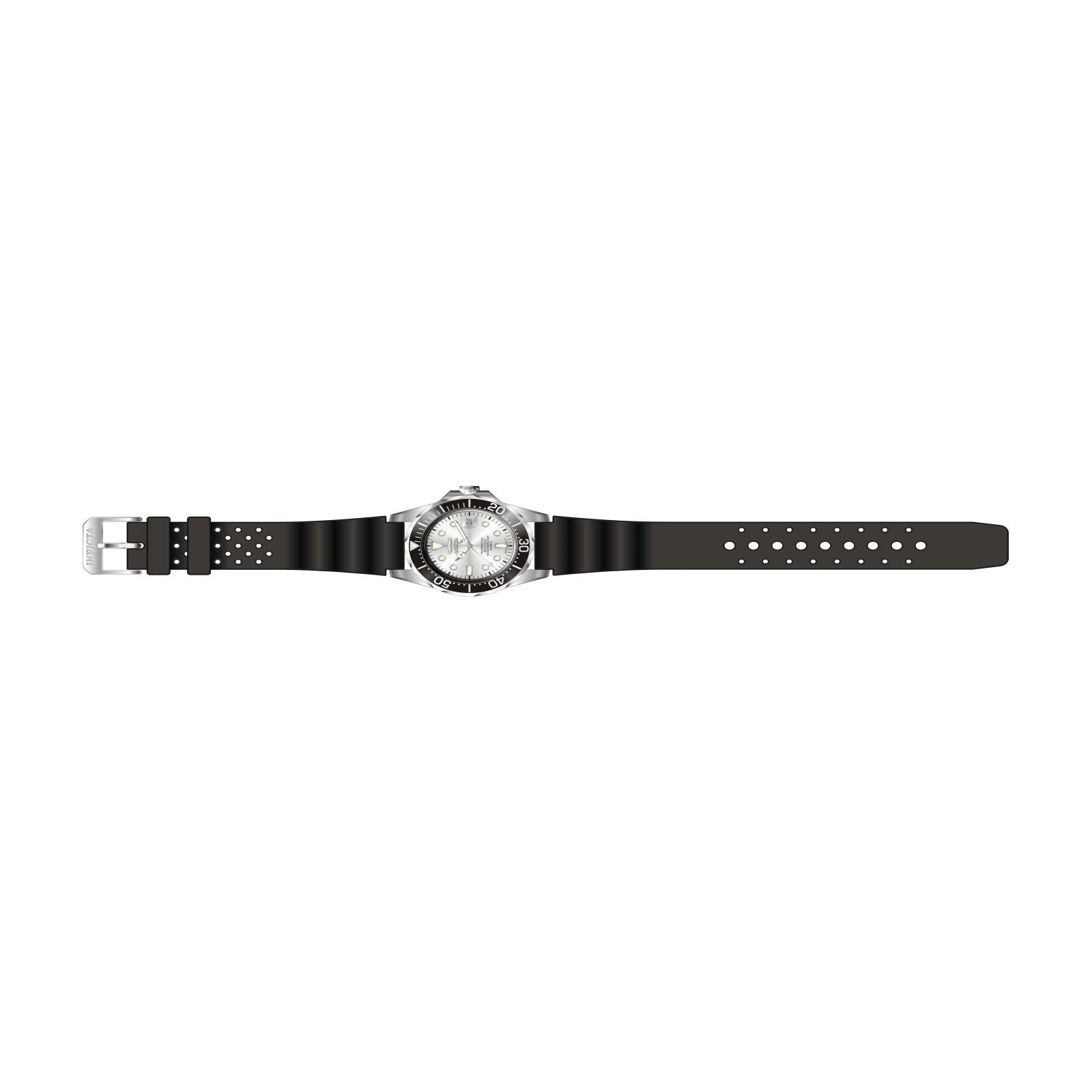 RELOJ  PARA HOMBRE INVICTA PRO DIVER 10662 - PLATEADO
