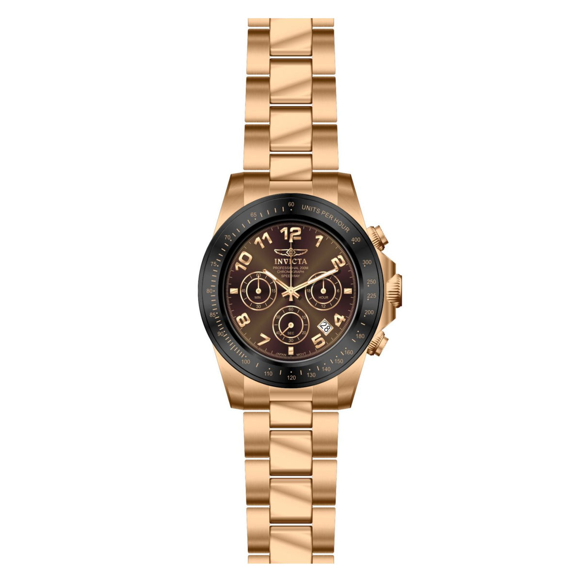 RELOJ  PARA HOMBRE INVICTA SPEEDWAY 10706 - ORO ROSA