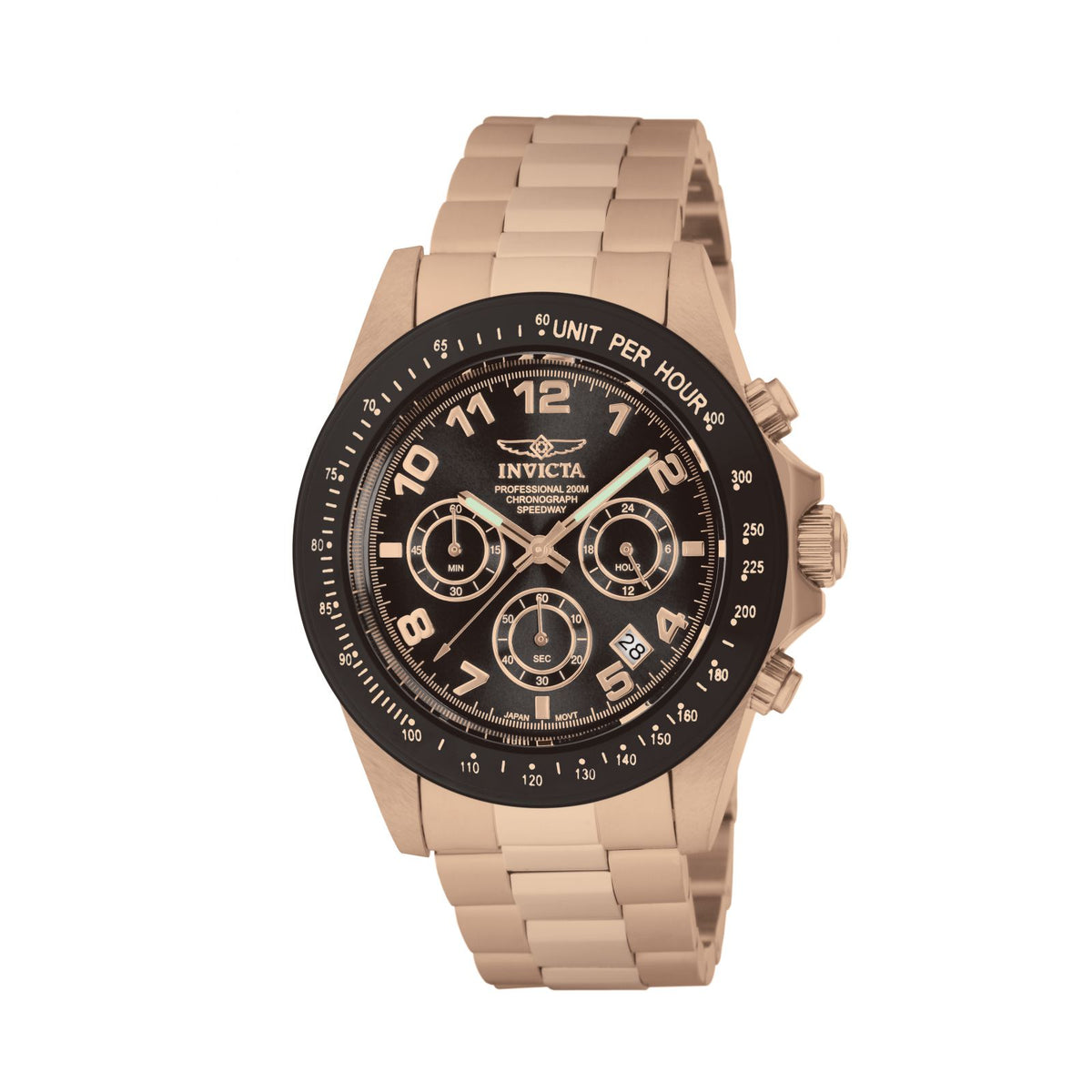 RELOJ  PARA HOMBRE INVICTA SPEEDWAY 10706 - ORO ROSA