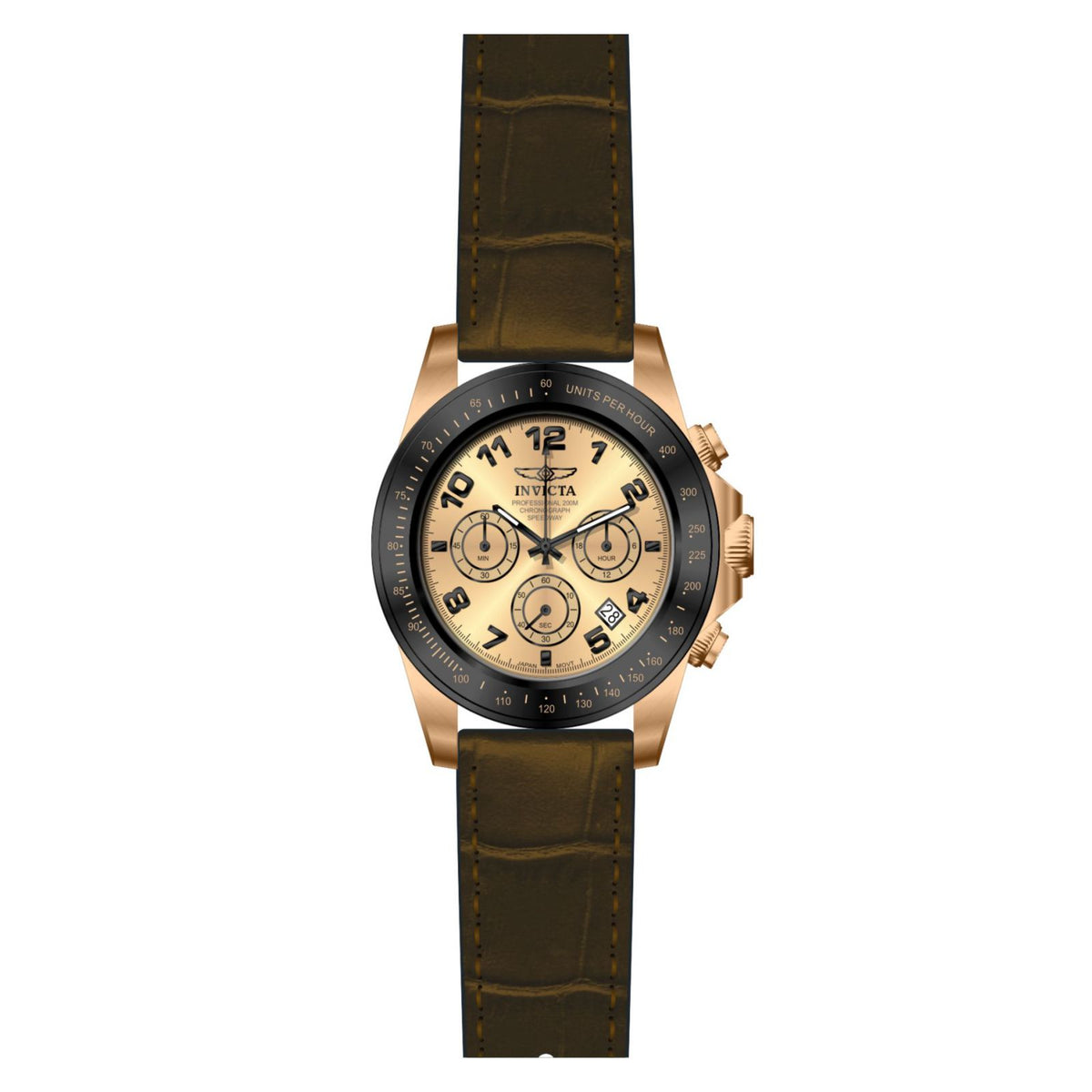 RELOJ CLÁSICO PARA HOMBRE INVICTA SPEEDWAY 10711 - MARRÓN