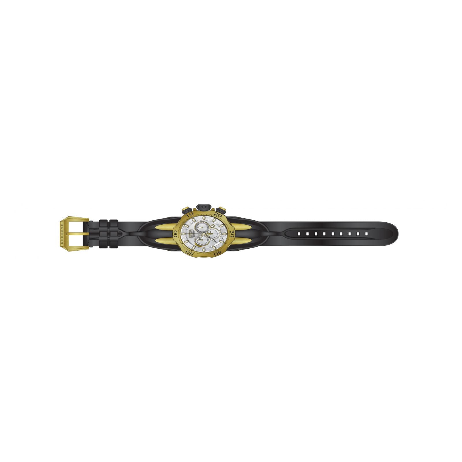 RELOJ DEPORTIVO PARA HOMBRE INVICTA RESERVE 10834 - PLATA