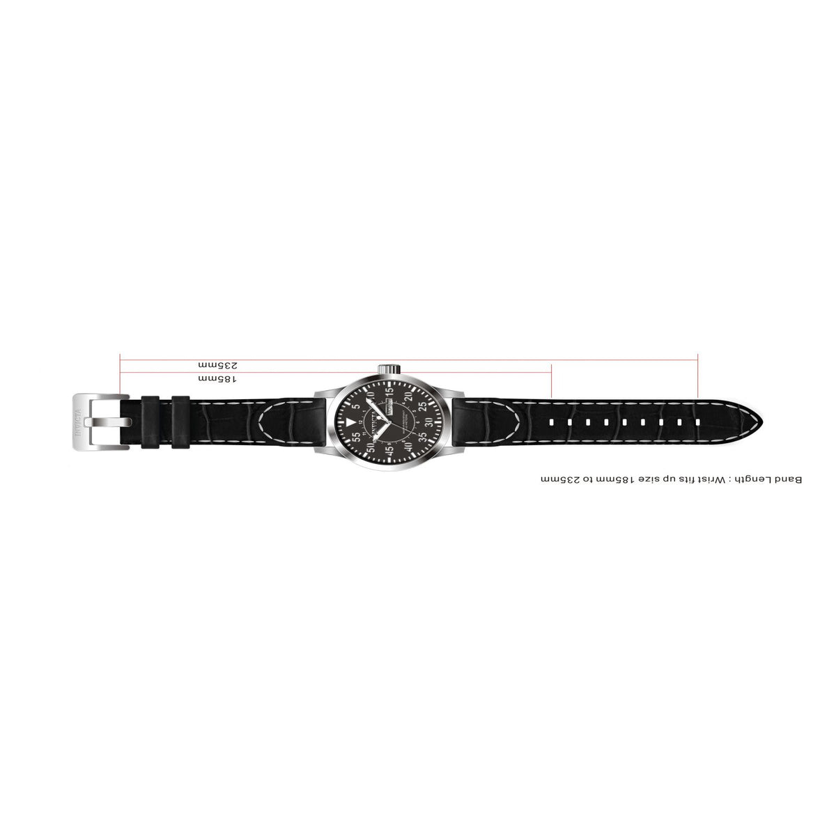 RELOJ CLÁSICO PARA HOMBRE INVICTA SPECIALTY 11184 - NEGRO