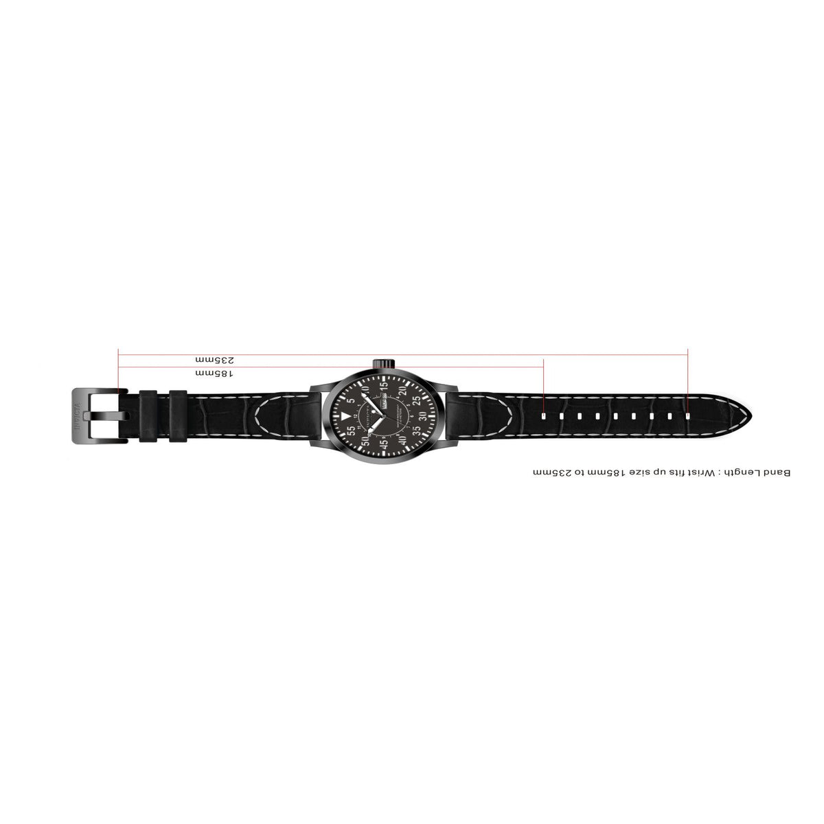 RELOJ CLÁSICO PARA HOMBRE INVICTA SPECIALTY 11200 - NEGRO