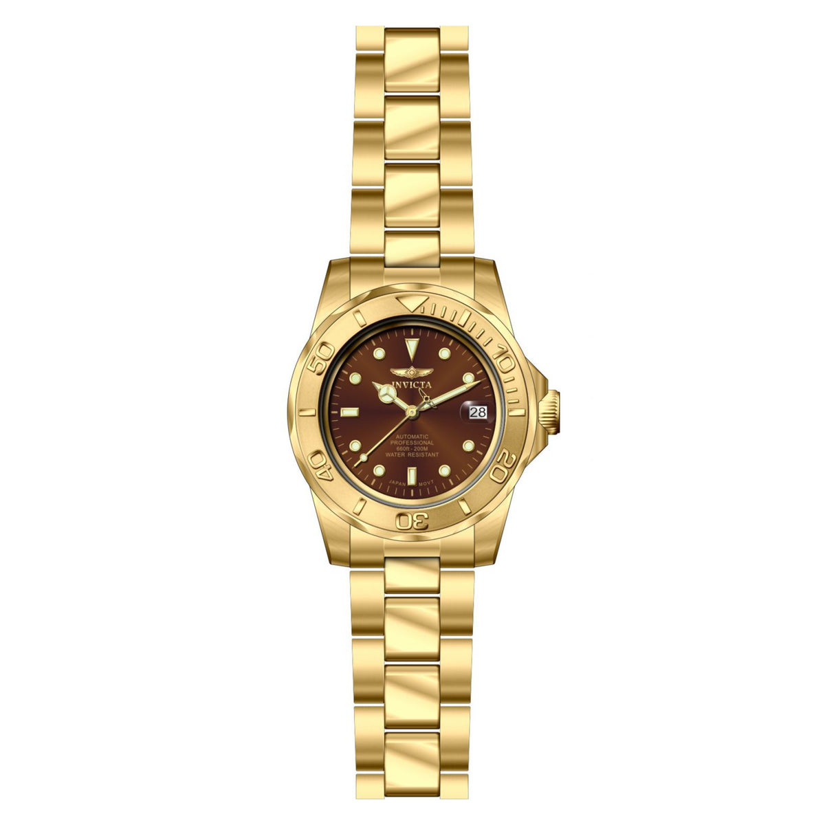 RELOJ  PARA HOMBRE INVICTA PRO DIVER 11240 - ORO