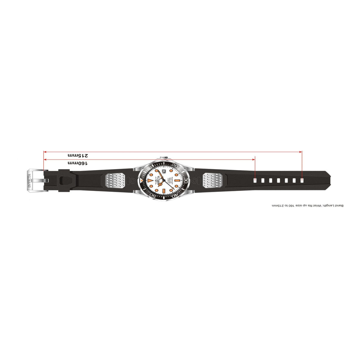 RELOJ  PARA HOMBRE INVICTA PRO DIVER 11753 - NEGRO