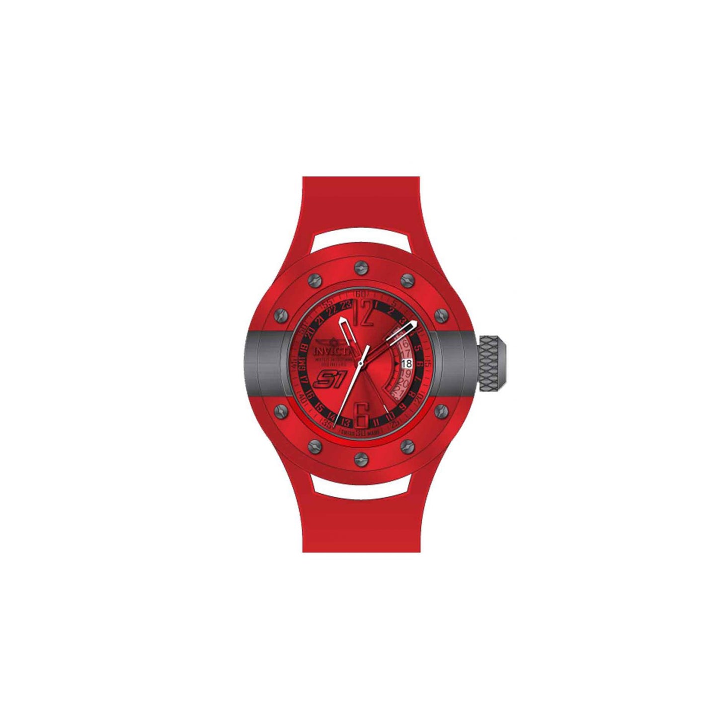 RELOJ  PARA HOMBRE INVICTA S1 RALLY 11988 - ROJO