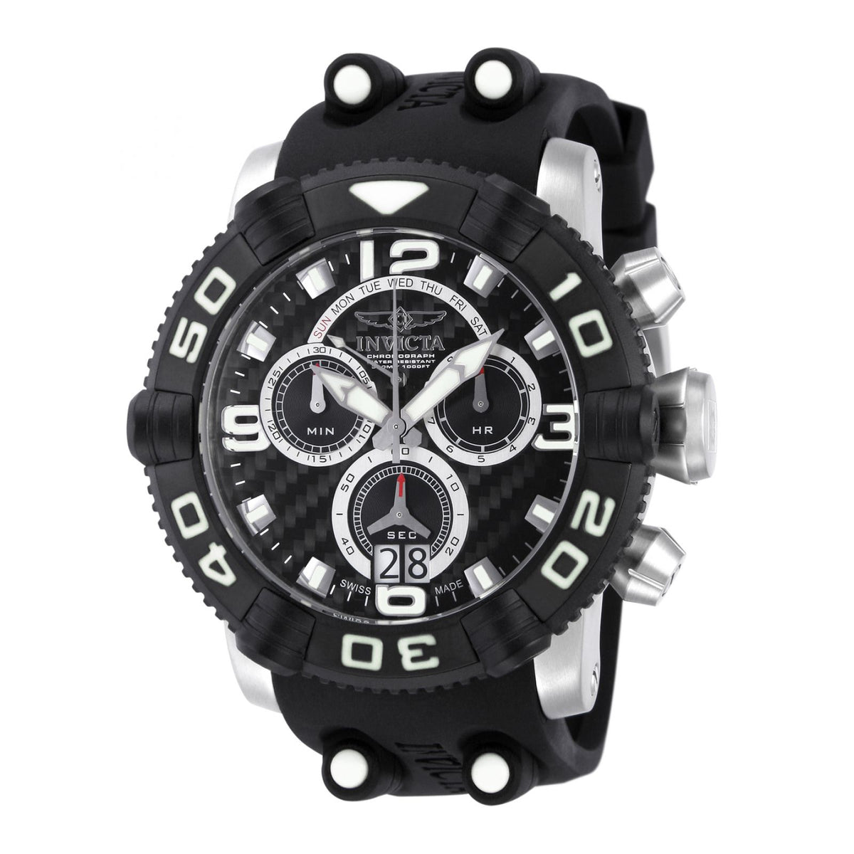 RELOJ  PARA HOMBRE INVICTA SEA HUNTER 12256 - NEGRO
