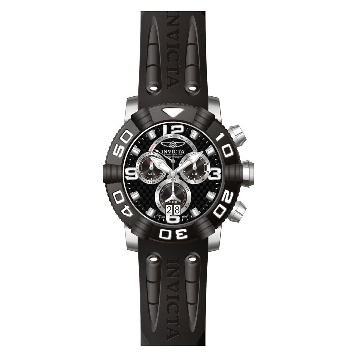 RELOJ  PARA HOMBRE INVICTA SEA HUNTER 12256 - NEGRO