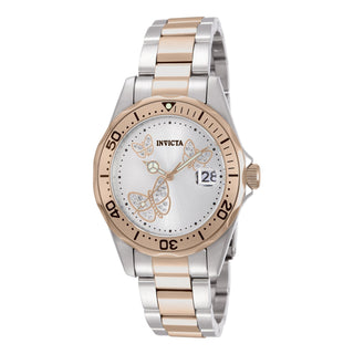 RELOJ  PARA MUJER INVICTA ANGEL 12504 - ORO ROSA, ACERO