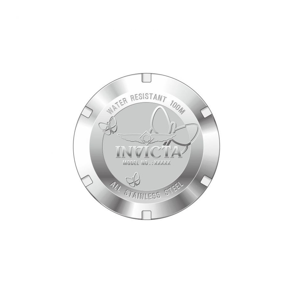 RELOJ  PARA MUJER INVICTA ANGEL 12504 - ORO ROSA, ACERO