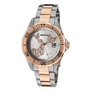 RELOJ  PARA MUJER INVICTA ANGEL 12504 - ORO ROSA, ACERO