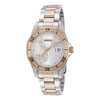 RELOJ  PARA MUJER INVICTA ANGEL 12504 - ORO ROSA, ACERO