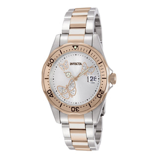 RELOJ  PARA MUJER INVICTA ANGEL 12504 - ORO ROSA, ACERO