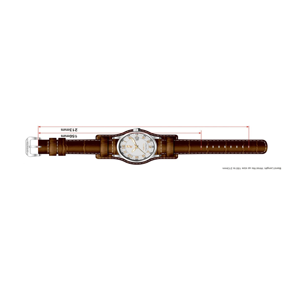 RELOJ CLÁSICO PARA HOMBRE INVICTA I-FORCE 12552 - MARRÓN