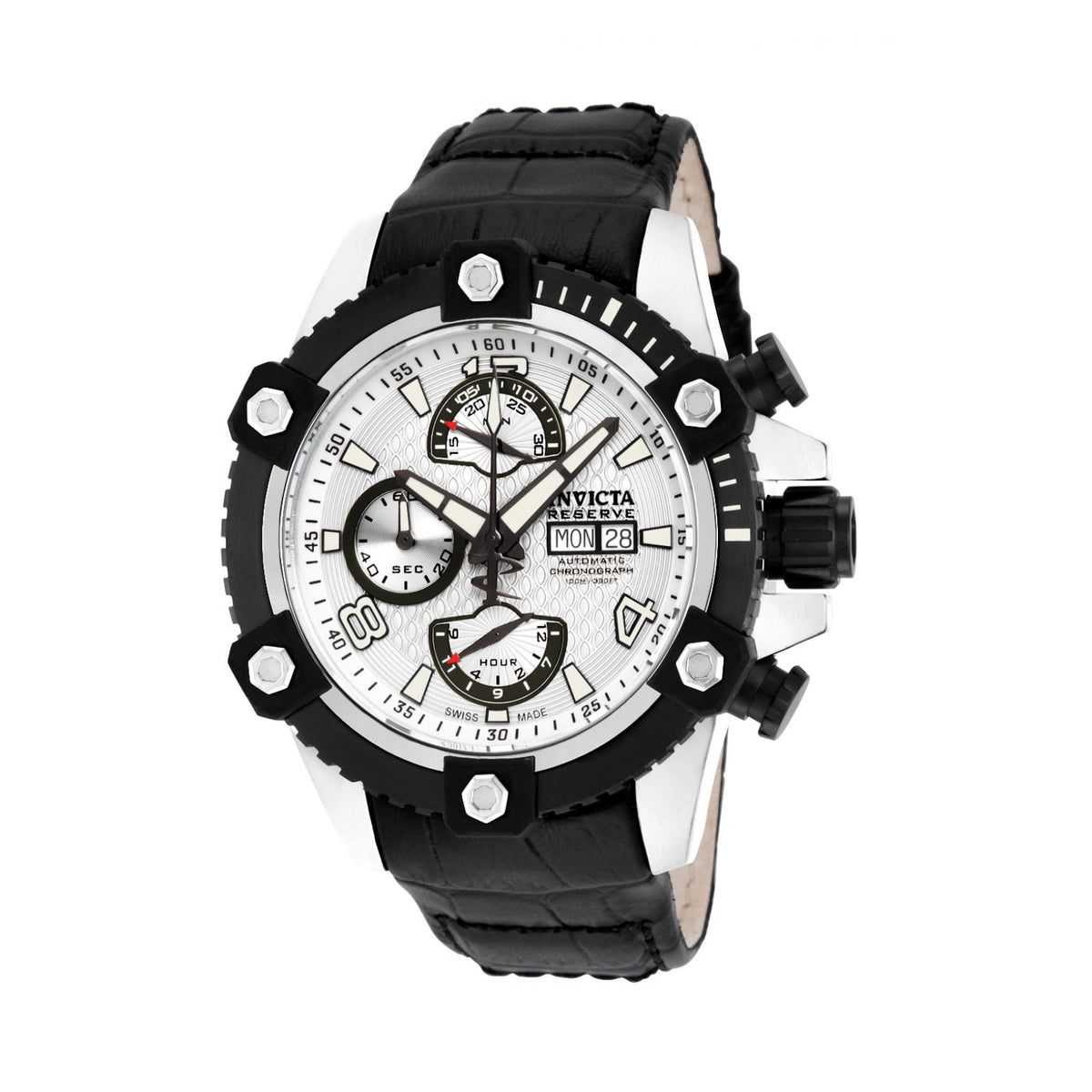 RELOJ CLÁSICO PARA HOMBRE INVICTA RESERVE 12500 - NEGRO