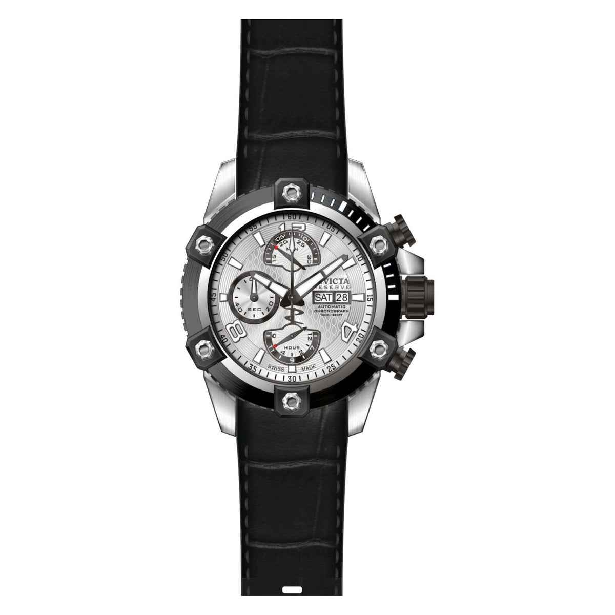 RELOJ CLÁSICO PARA HOMBRE INVICTA RESERVE 12500 - NEGRO