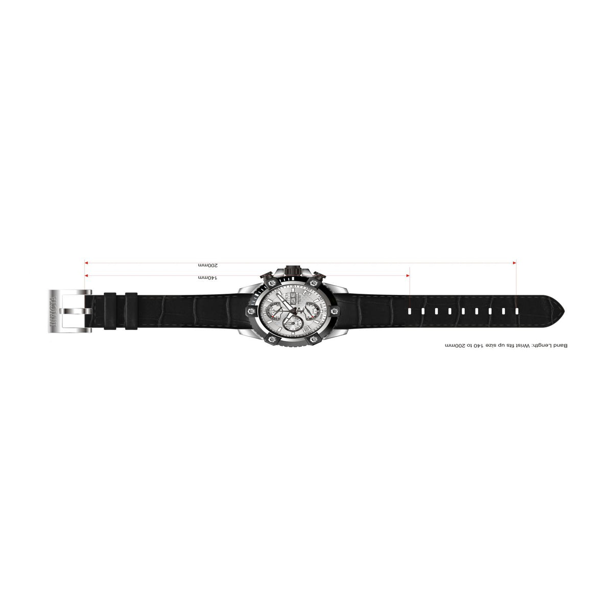 RELOJ CLÁSICO PARA HOMBRE INVICTA RESERVE 12500 - NEGRO
