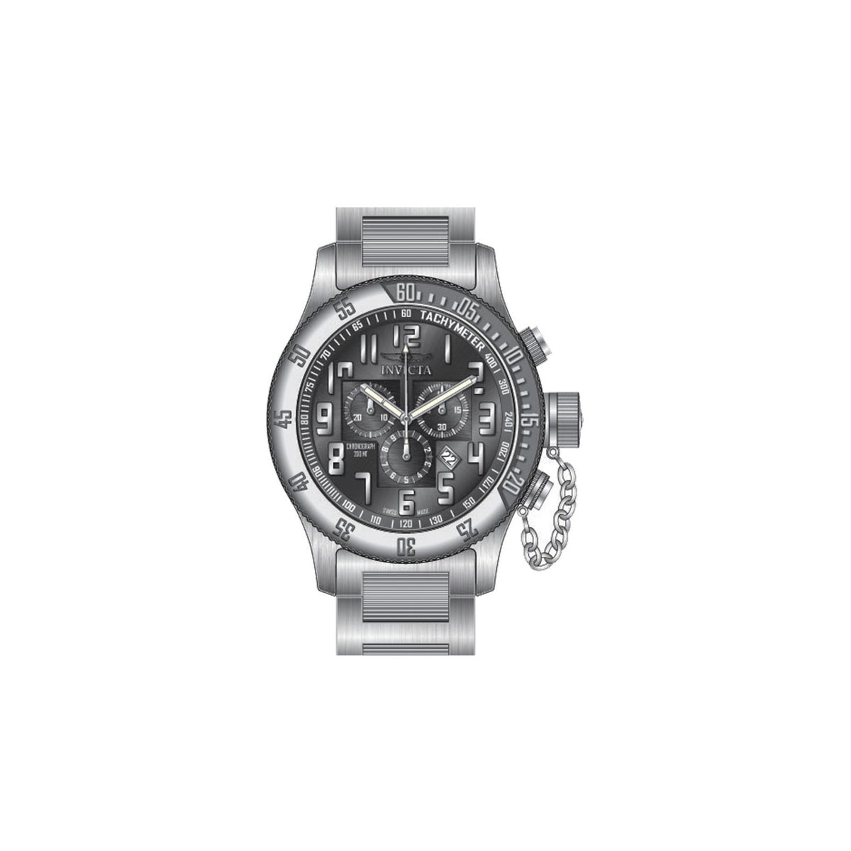 RELOJ  PARA HOMBRE INVICTA RUSSIAN DIVER 10552 - ACERO
