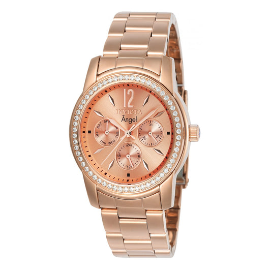 RELOJ  PARA MUJER INVICTA ANGEL 11774 - ORO ROSA