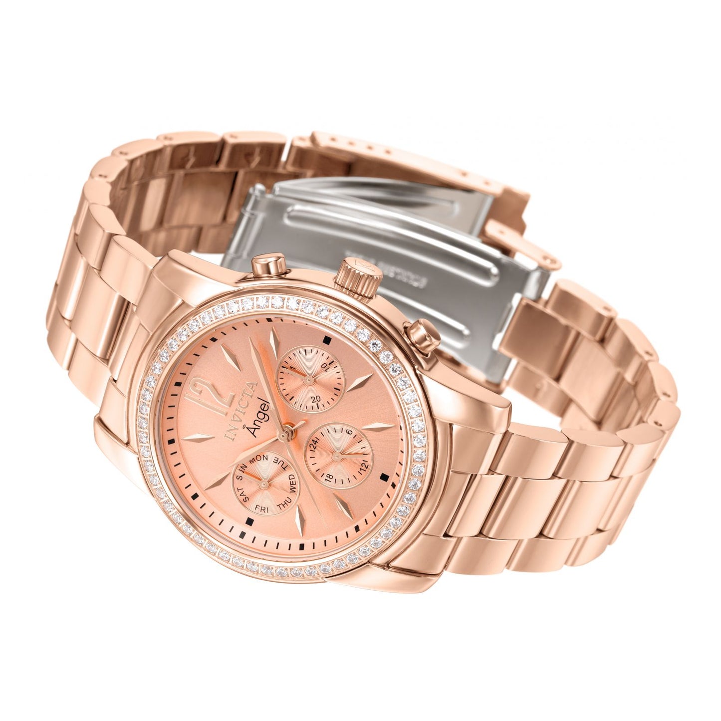 RELOJ  PARA MUJER INVICTA ANGEL 11774 - ORO ROSA