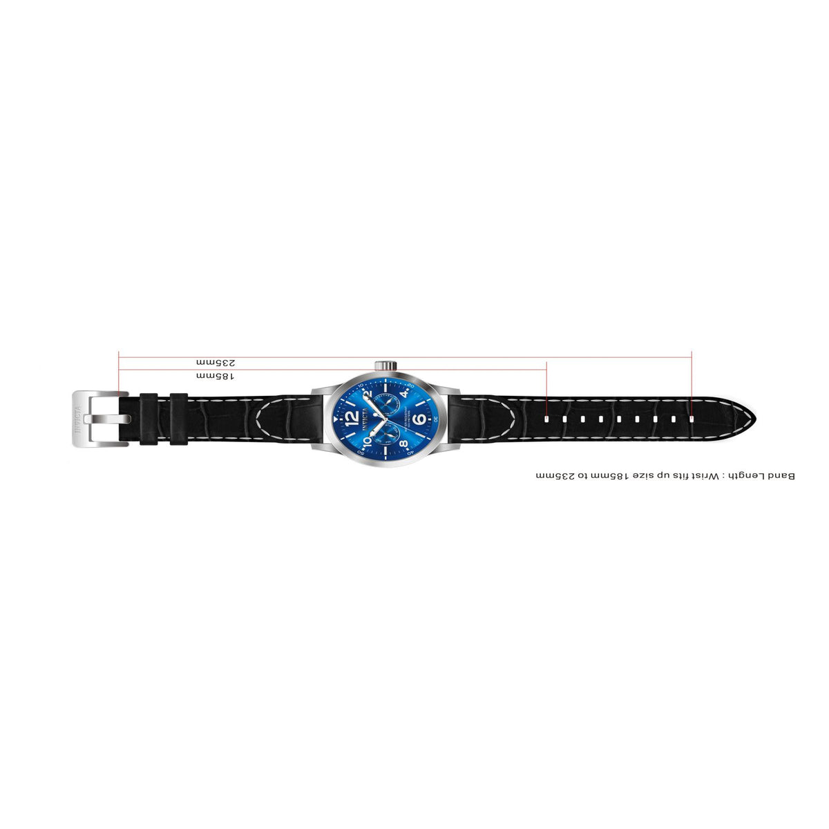 RELOJ CLÁSICO PARA HOMBRE INVICTA I-FORCE 10490 - NEGRO