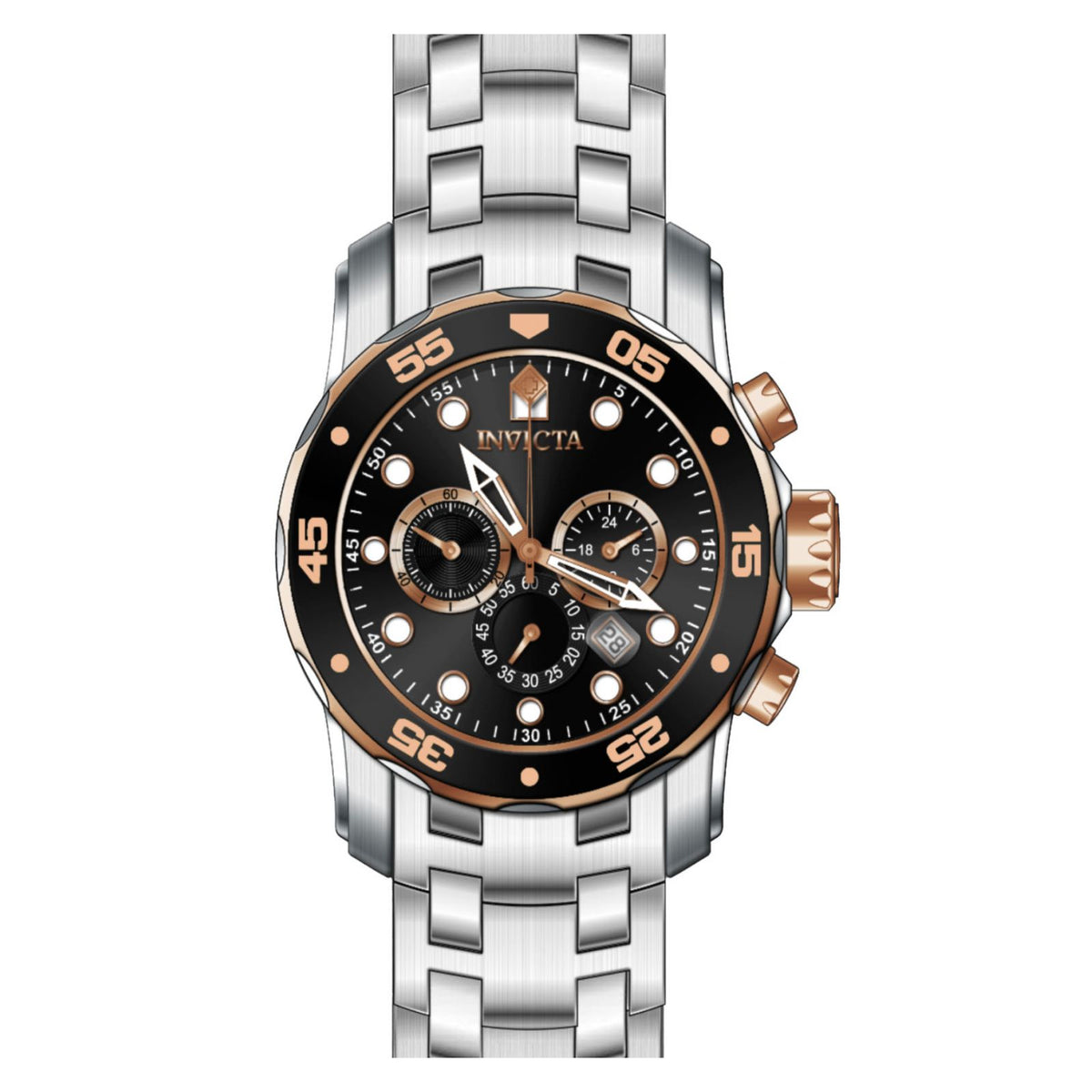 RELOJ  PARA HOMBRE INVICTA PRO DIVER 80036 - ACERO