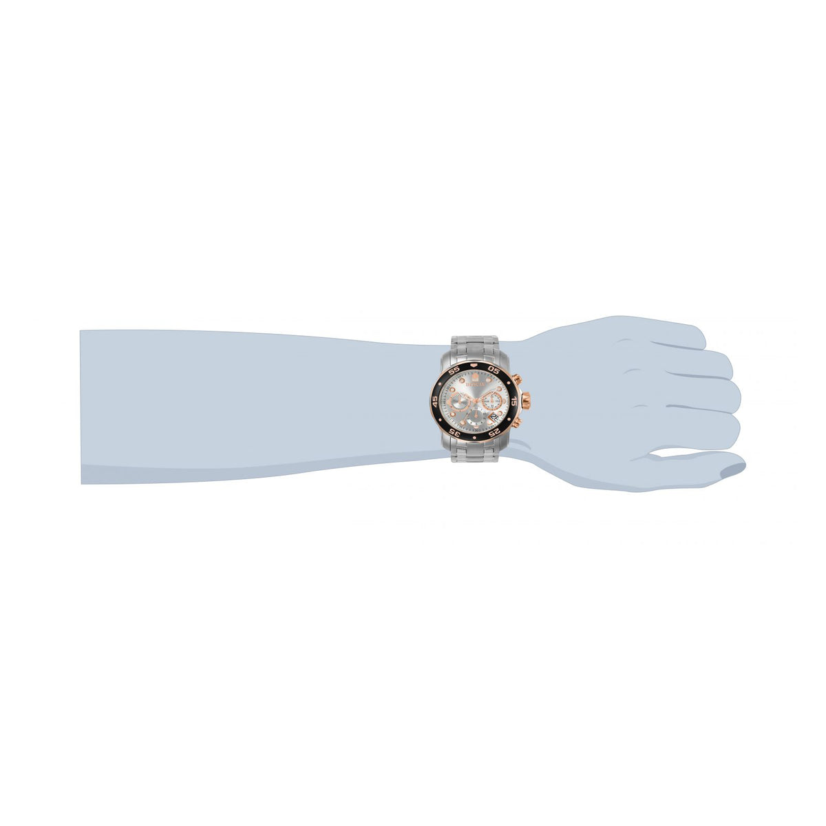 RELOJ  PARA HOMBRE INVICTA PRO DIVER 80037 - PLATEADO