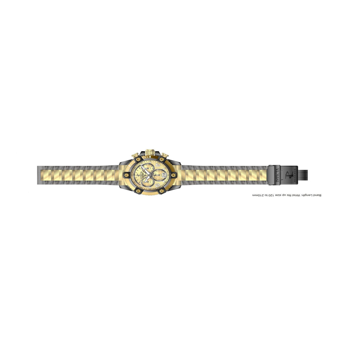 RELOJ  PARA HOMBRE INVICTA RESERVE 12985 - ORO, BRONCE