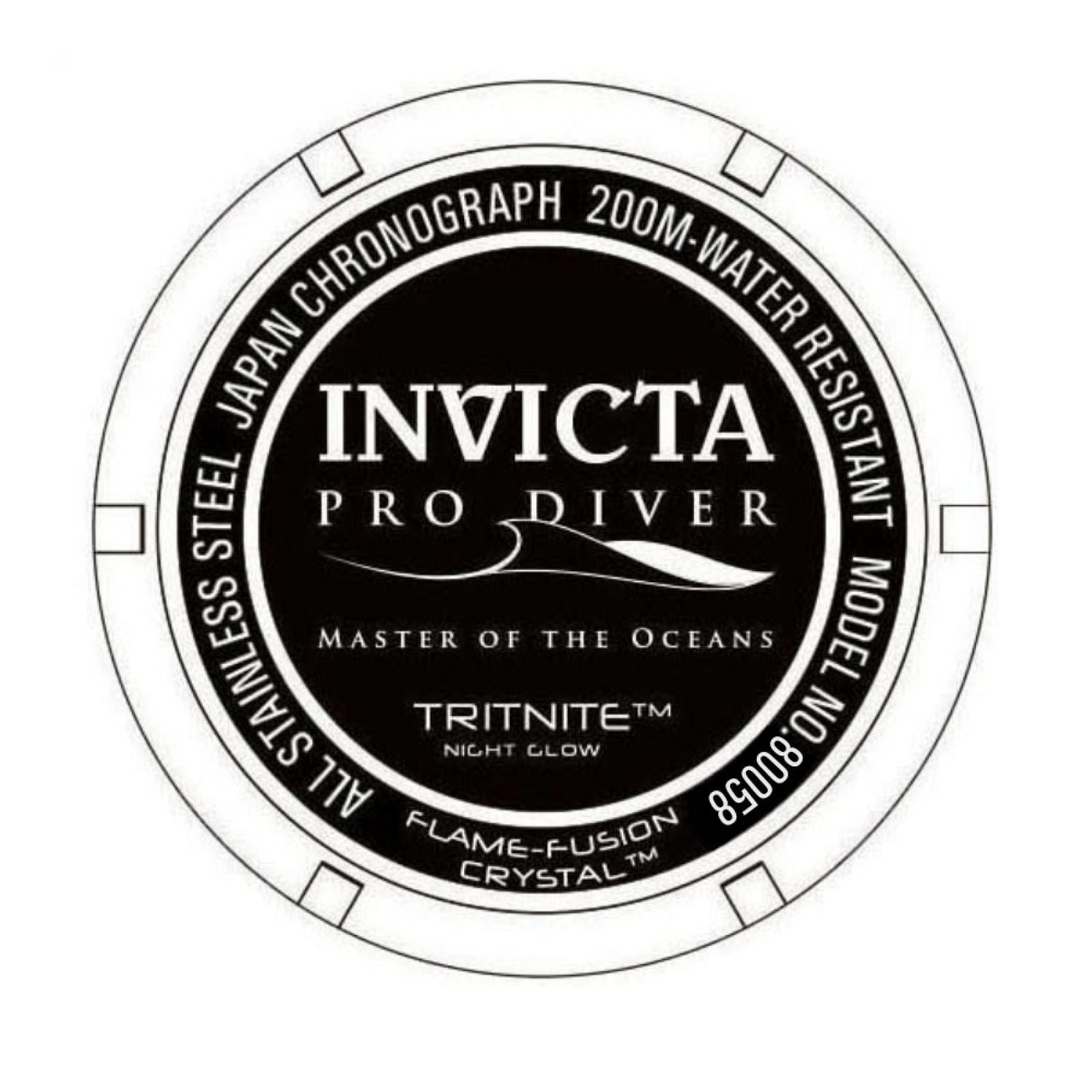 Invicta pro diver master of the on sale oceans limited edition